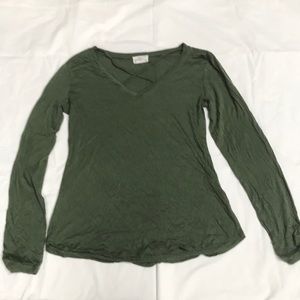 Women's long-sleeve, Medium (pine green)